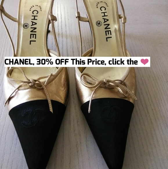 chanel slingback shoes price